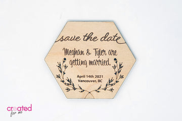 Save The Date Fridge Magnet